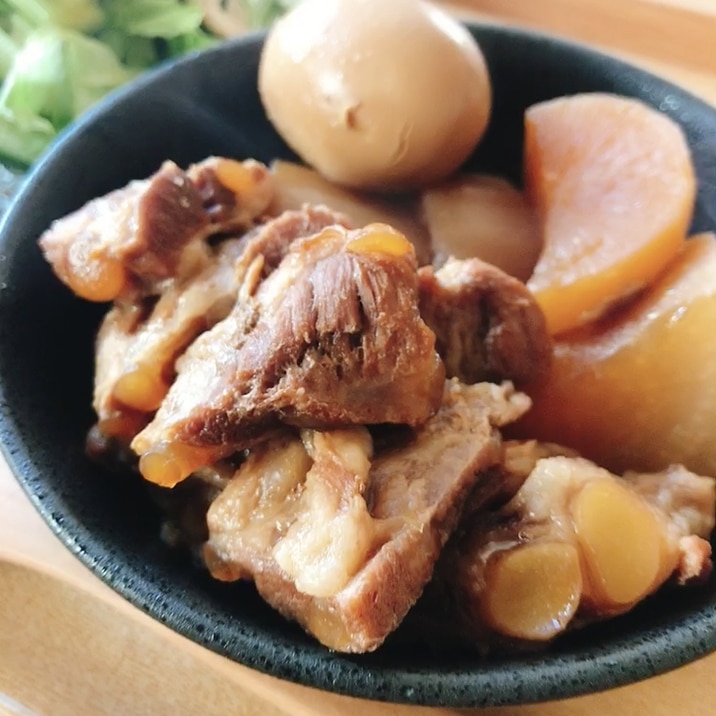 電気圧力鍋で 手羽元と大根のホロホロ煮 レシピ 作り方 By あさピコ 楽天レシピ